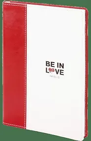 Купить Ежедневник, InFolio/Инфолио (14х20см) 192стр., недатированный City in love интегральный переплет, красно-белый — Фото №1