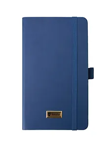 Купить Записная книжка А7 100л лин. "Classic" синяя, 7БЦ, Schiller — Фото №1