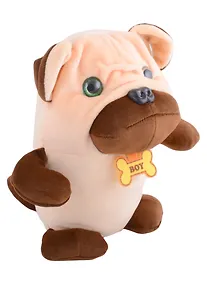 Купить Мягкая игрушка "Мопс светлый" — Фото №1