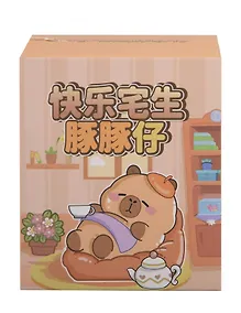 Купить Игрушка Капибара в домике (7,5см) (пластик) (Blind Box) (12-7655-202508-1040-341) — Фото №1