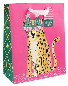 Купить Пакет А4 26*32*12,5 "На вечеринку" НГ, бум.мат.ламинат — Фото №1