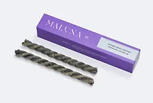 Купить Магические свечи-скрутки черные с полынью Maluna (2шт) (Очищение и защита от негатива) (2035) — Фото №1