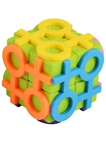 Купить Головоломка кубик Крестики-Нолики (цветная) 2*2см 12-01561-5718 — Фото №1