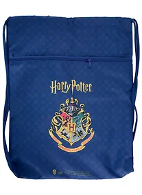 Купить Мешок для сменной обуви "Гарри Поттер" 34*47см, 1отд., карман на молнии, инд.уп. — Фото №1