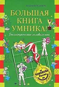 Купить Большая книга умника! Геометрические головоломки от чемпиона — Фото №1