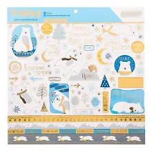 Купить Чипборд для скрапбукинга с фольгированием "Мои зимние сны" — Фото №1