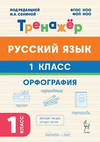 Купить Русский язык. 1 класс. Орфография. Тренажёр. ФГОС НОО и ФОП НОО — Фото №1