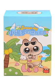 Купить Фигурка Котик Summer Day (7см) (пластик) (Blind Box) (12-191025-I39) — Фото №1