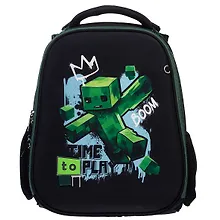 Купить Ранец "Ergonomic Classic-Пиксель" 37*29*17 см, 2 отделения, 2 кармана — Фото №1