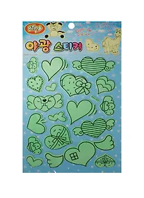 Купить Набор светящихся наклеек AAA-003 Сердца 1 (11-01488-AAA-003) — Фото №1