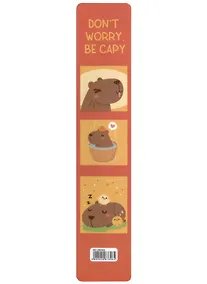 Купить Закладка для книг Yoi, "Капибара Kawaii" — Фото №1