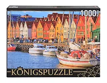 Купить Пазл Königspuzzle 1000 эл.68,5*48,5см. Причал КБК1000-6492 — Фото №1