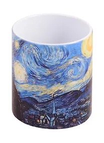 Купить Кружка Винсент Ван Гог Звездная ночь (керамика) (330мл) (коробка) — Фото №1