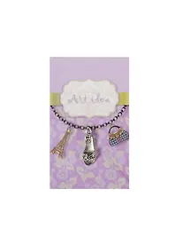 Купить Кулоны в асс.1 Подвеска Босоножка серебро (QA 437) (14021183) (упаковка) — Фото №1