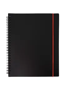 Купить Тетрадь 80 листов, клетка, "Favorite Black. No 4" спираль — Фото №1