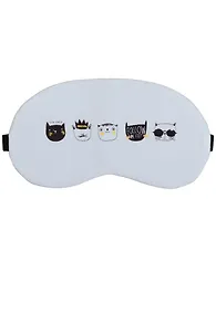 Купить Маска для сна Мордочки котов (пакет) 12-37559-YZ-7203 — Фото №1