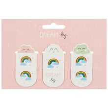 Купить Магнитные закладки «Dream big», 3 штуки — Фото №1