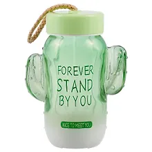 Купить Банка в форме кактуса цветной градиент (стекло) (300 мл) (12-07599-PS85455) — Фото №1