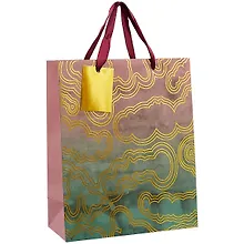 Купить Пакет А4 32*26*12 Розовый туман нейтр., бум.мат.ламинат — Фото №1