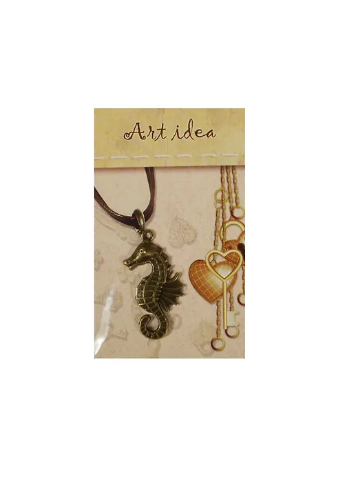 Купить Кулоны в асс. 1 Подвеска Морской конек бронза (QA 4470) (14021188) (упаковка) — Фото №1