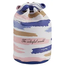 Купить Кошелек-торба Акварельные полоски(PU)(8х13)(ПВХ бокс) — Фото №1