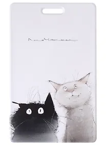 Купить Чехол для карточек Коты Дуэт — Фото №1