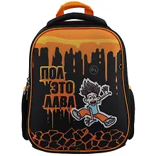 Купить Рюкзак "Влад А4" 1отд., корпусный, 35*27*13см, EVA материал, нагрудн.стяжка, светоотражатели, 2 кармана и 1 потайной на спинке — Фото №1