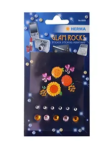 Купить HERMA Наклейки MAGIC Гламур - разноцветные цветы — Фото №1
