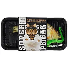 Купить Мягкая игрушка для кошек Рыбка Super рыбак (23х10) — Фото №1