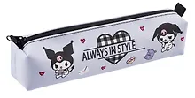 Купить Пенал-косметичка объемный "Kuromi. На стиле" 21*4,5*4,5см полиэстер — Фото №1