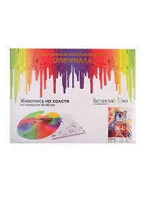 Купить Набор для творчества, Белоснежка, Живопись на холсте, 30*40см Близнецы — Фото №1