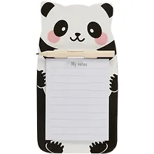 Купить Блок для записей с карандашом 90*170 на магните "Панда" — Фото №1