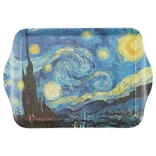 Купить Мини-поднос Винсент Ван Гог Звездная ночь (21*14см) (пластик) — Фото №1