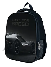 Купить Ранец ERGONOMIC LIGHT 2 "ЖАЖДА СКОРОСТИ" 2 отд., 38*29*19см, жестк. каркас, с брелком — Фото №1