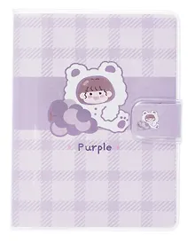 Купить Записная книжка 90*128, 80 листов в клетку, "Purple", в ассортименте, Yoi — Фото №1