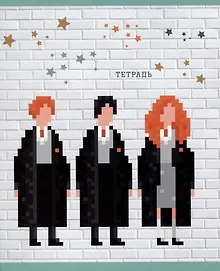 Купить Тетрадь в клетку Listoff, "Стрит микс", 48 листов, в ассортименте — Фото №1