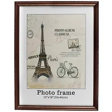 Купить Фоторамка «Тёмное дерево с каймой», 30 х 40 см — Фото №1