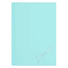 Купить Ежедневник недат. А5 80л "Бесконечность" 7БЦ, тисн.фольгой, софт-тач вельвет, офсет — Фото №1