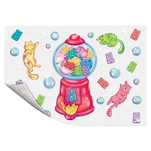 Купить Клеенка для уроков труда "КОТОМИШАТРОН" 500*700мм, ПВХ 130мкм, подвес — Фото №1