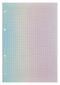 Купить Сменный блок для тетрадей 50л кл. "Aurora" 70г/м2, инд.уп. — Фото №1