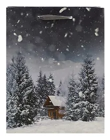 Купить Пакет А5 22*18*10 "Ночная сказка" Новый год, бум.мат. — Фото №1