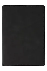 Купить Книга для записей А5 112л нелин. "Portfolio" кож.зам., черная — Фото №1