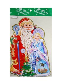 Купить Панно новогоднее Дед Мороз и снегурочка (35х22) (11-714) (Авангард) (Лефард) — Фото №1