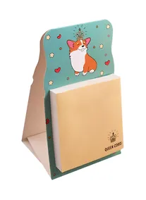 Купить Блок бумаги самоклеящийся "Queen corgi", 7 х 7 см — Фото №1