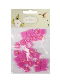 Купить Цветок хризантема (В906) в пакете 25 шт, ярко-розовый (11-08631-69) — Фото №1