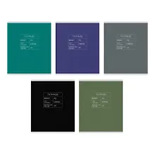 Купить Тетрадь в клетку "Минимализм", 48 листов, в ассортименте — Фото №1