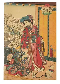 Купить Блокнот А6+ 18л нелин. "Белые лепестки подобны снегу", скоба — Фото №1