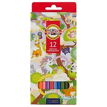 Купить Карандаши цветные Koh-I-Noor, "Волшебный лес", 12 цветов — Фото №1