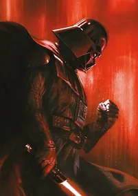 Купить Скетчбук А5 32л «Звёздные войны. Дарт Вейдер задумался» пружина — Фото №1