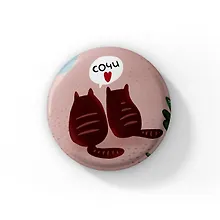 Купить Значок Сочинские коты (Сочи) (ZZS-01366) — Фото №1